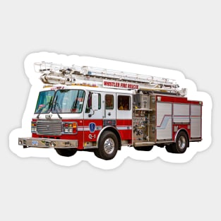 Fire engine Sticker